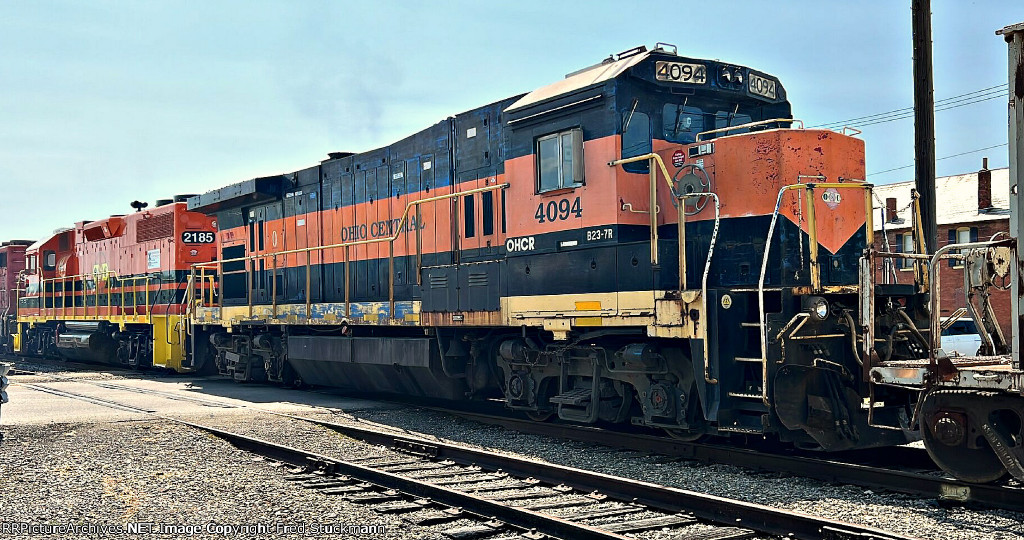 OHCR 4094 & Co. head for Morgan Run Yard in Coshocton.